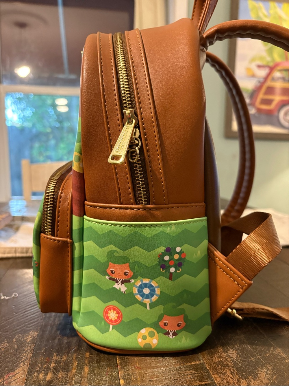 Loungefly Willy Wonka Mini Backpack - Picture 6 of 10